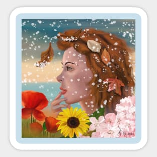 Seasons Sticker